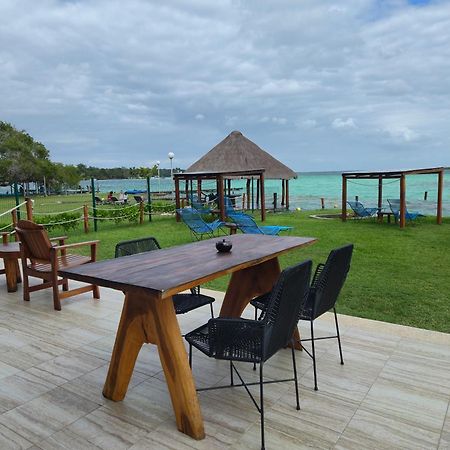 Blue Caribe Bacalar Front Lagoon מראה חיצוני תמונה