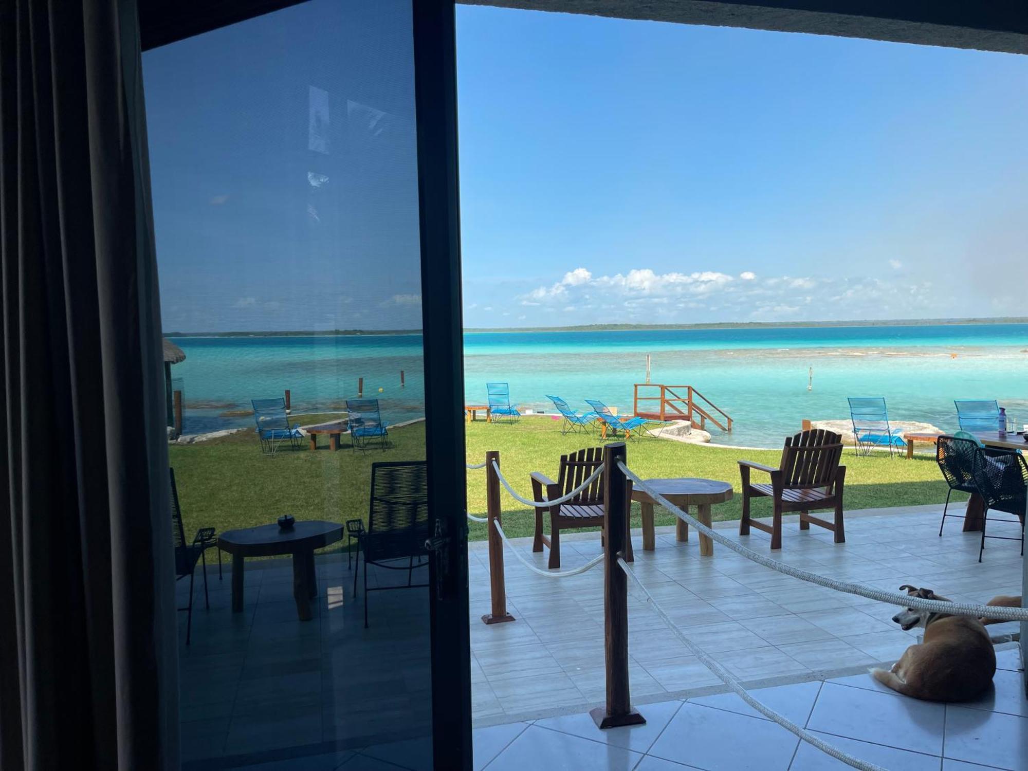 Blue Caribe Bacalar Front Lagoon מראה חיצוני תמונה