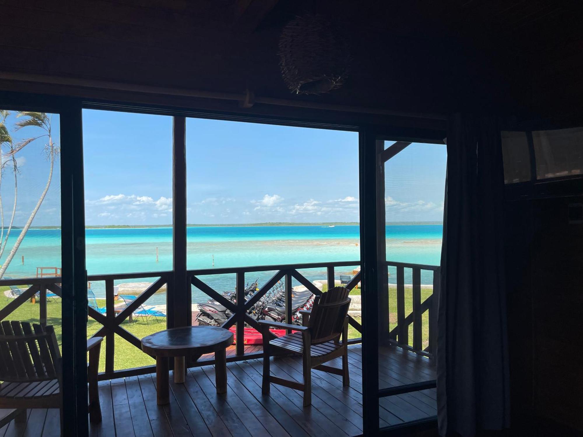 Blue Caribe Bacalar Front Lagoon מראה חיצוני תמונה