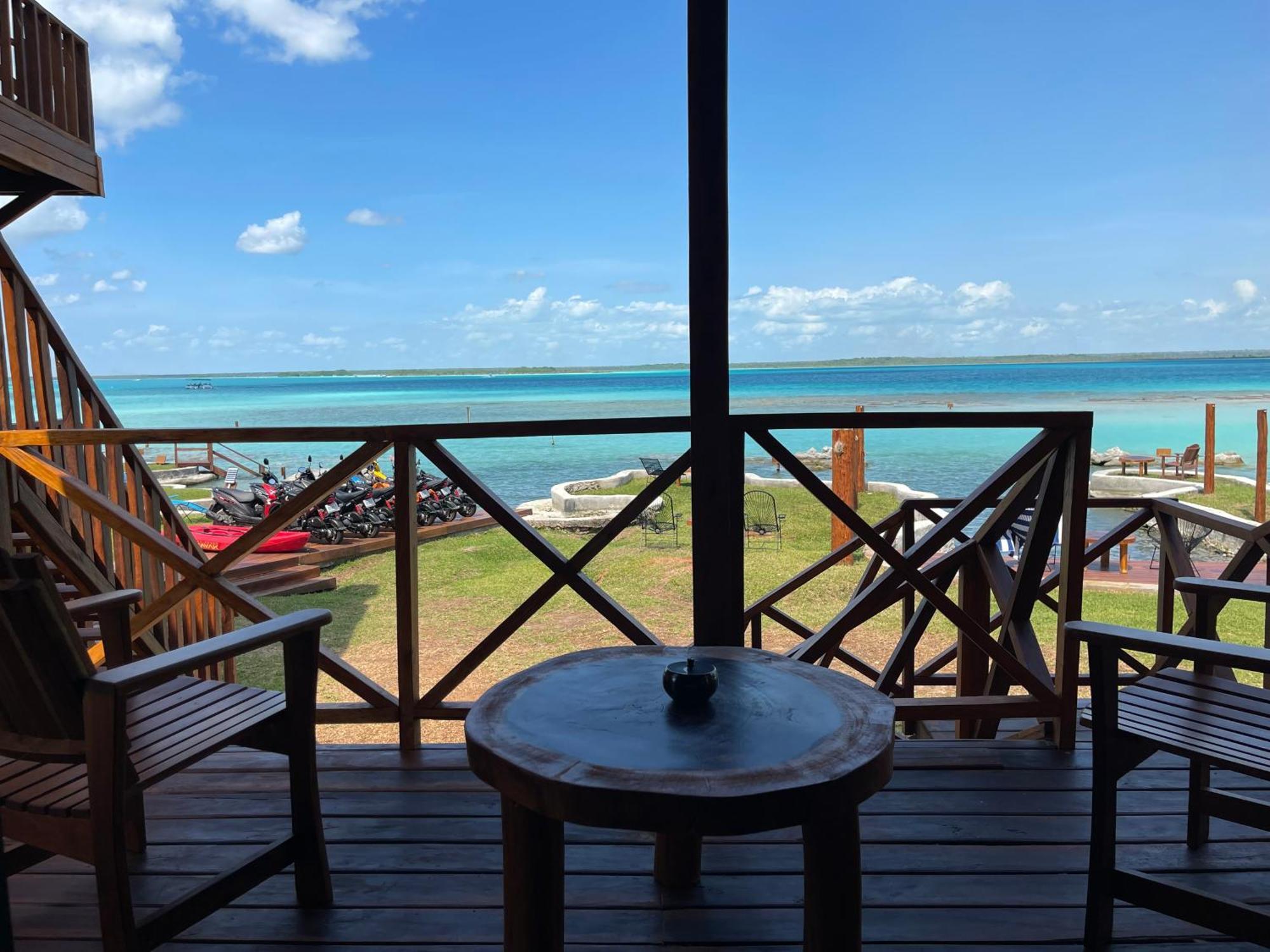 Blue Caribe Bacalar Front Lagoon מראה חיצוני תמונה