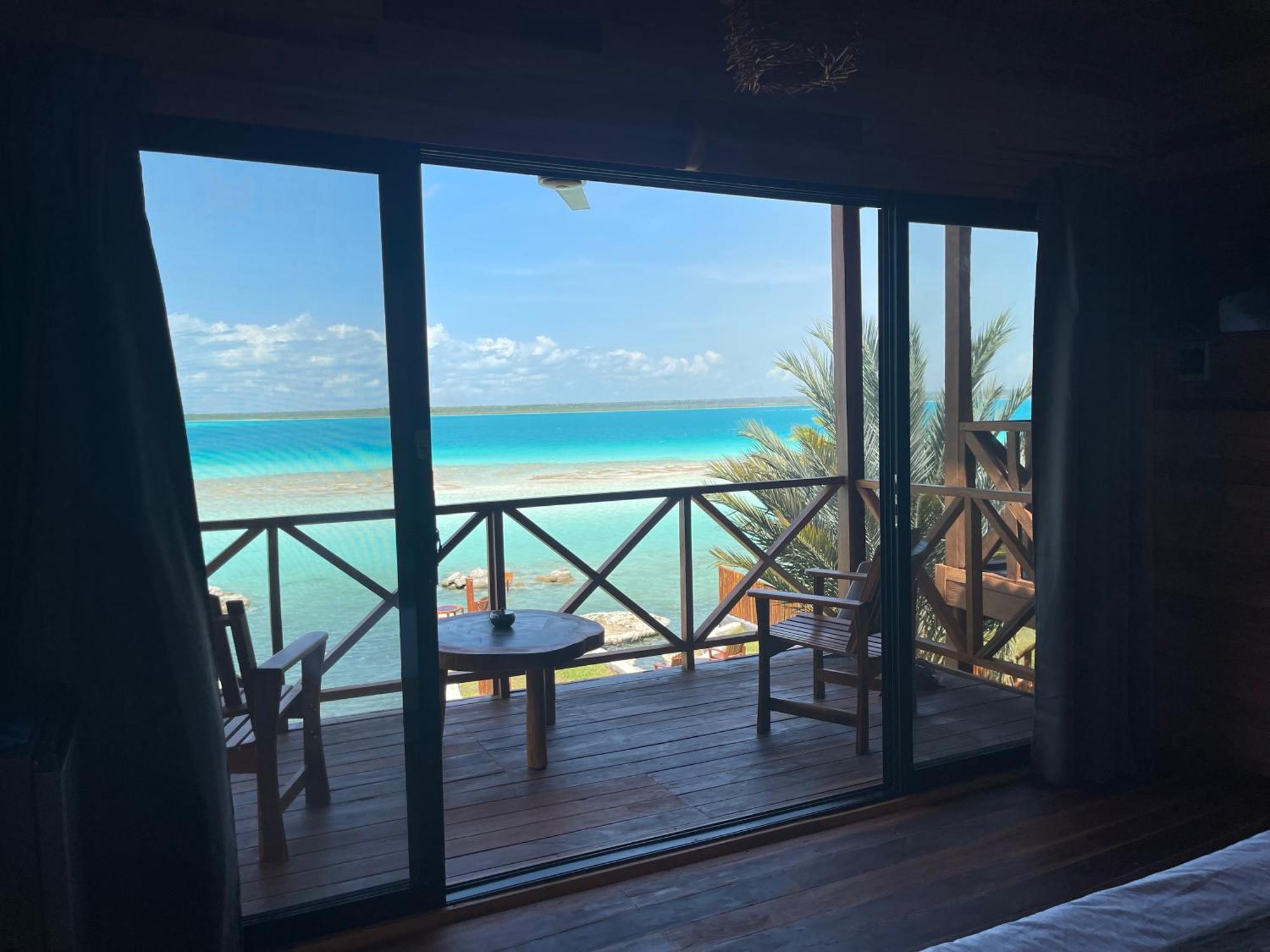 Blue Caribe Bacalar Front Lagoon מראה חיצוני תמונה